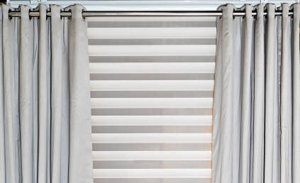 wooden blinds